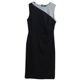 Robe Ralph Lauren noire et blanche Noir Blanc