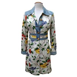 Dolce & Gabbana Cotton Denim Coat Multiple colors