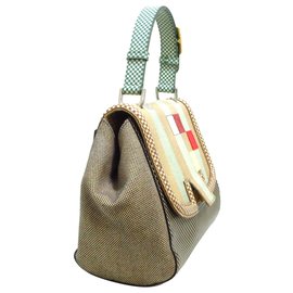 Fendi-Fendi Gray Silvana Leather Satchel-Multiple colors,Grey