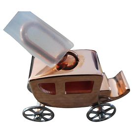 charm's hermès modéle calèche en acier plaqué or rose Bijouterie dorée
