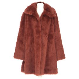 Balmain Manteau Marron
