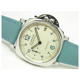 Panerai-PANERAI Luminor Due 3 DAY'S Acciaio 38 MM PAM00903 Genuine goods Mens-Blue
