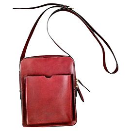 Burberry Prorsum men messenger bag Dark red
