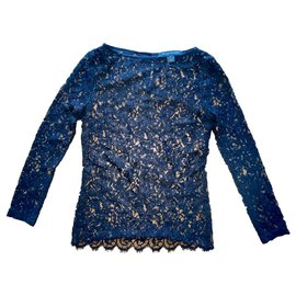 Ralph Lauren-Black lace top-Black