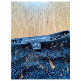 Ralph Lauren-Black lace top-Black
