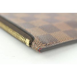 Louis Vuitton-Damier Ebene Neverfull Pochette MM ou bolsa de pulso GM-Outro