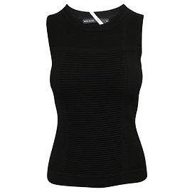 Karen Millen Black Sleeveless Top Black