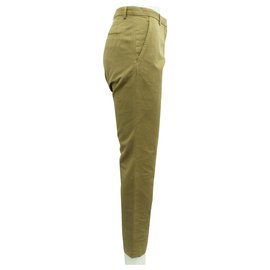 Dries Van Noten-Pantalones marrón claro-Castaño