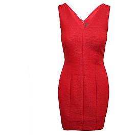 Calvin Klein Abito rosso senza maniche Rosso