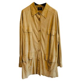Fendi-Blazers Jackets-Beige