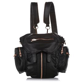 Alexander Wang Schwarzer Marti Convertible Rucksack Schwarz