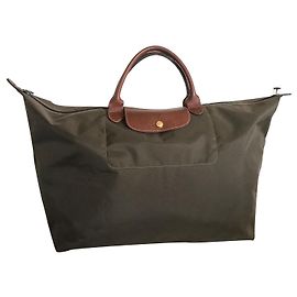 Longchamp dobrando Marrom