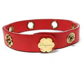 Salvatore Ferragamo Bracelet Red