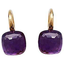 Pomellato "Nudo" Ohrringe 2 Gold und Amethyste. Andere