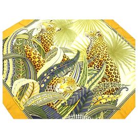 Pañuelo Salvatore Ferragamo Amarillo