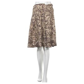 Maliparmi-Skirts-Brown,Multiple colors