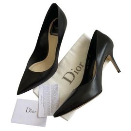 Christian Dior Dior pompa a punta cherie Nero