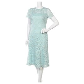 Ralph Lauren Kleid Blaugrün Blau Grün