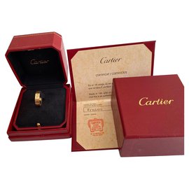 Cartier-Love Ring-D'oro