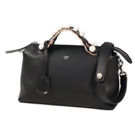 Fendi-Fendi 2WAY sac bandoulière BY THE WAY Pearl Sac à main femme 8BL124 UNE0ZX F0GXN noir-Noir