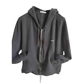 Balenciaga schwarzes Sweatshirt Schwarz