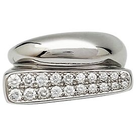 Anel FRED, "Sucesso", em ouro branco e diamantes. Outro