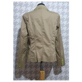 Blonde No.8-Jackets-Beige,Green