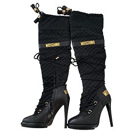 Moschino bottes Noir