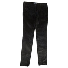 Balenciaga Samthose dunkelgrün Grün