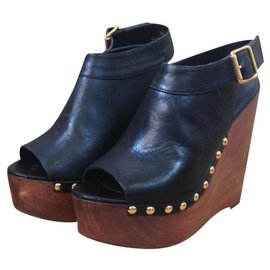 Minelli Keilschuhe Schwarz