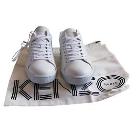 Kenzo Tennix Low-Stop-Sneaker Weiß