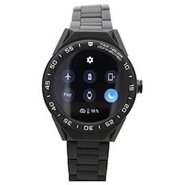 Tag Heuer-NEW TAG HEUER CONNECTED MODULAR SBF WATCH8to8013 45MM BLACK TITANIUM + BOX-Black
