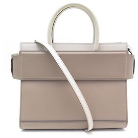 GIVENCHY HORIZON PM BB HANDBAG500RB035 BEIGE LEATHER HAND BAG Beige