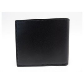Yves Saint Laurent-NEW YVES SAINT LAURENT TNY MONOGRAM EAST / WEST WALLET 610193 Leather-Black