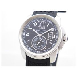Cartier-NEW CARTIER CALIBER GM W7100014 automatic 42 MM  2 Bracelets-Black