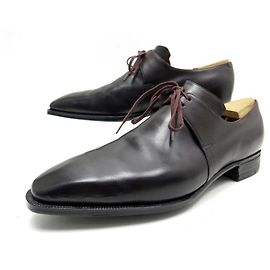 CHAUSSURES CORTHAY DERBY ARCA 41.5 2 OEILLETS CUIR MARRON + EMBAUCHOIRS Marron