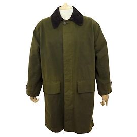 BARBOUR A JACKET850 TRÊS QUARTOS CLÁSSICOS 46 COLETE DE CASACO DE ALGODÃO DE ÓLEO KHAKI Caqui