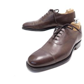 Church's-CHURCH�S RICHELIEU CONSUL SHOES 6F 40 BROWN LEATHER SHOES-Brown