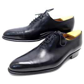 CHAUSSURES JM WESTON ONE CUT 402 8.5D 42.5 RICHELIEU CUIR NOIR +EMBAUCHOIRS Noir