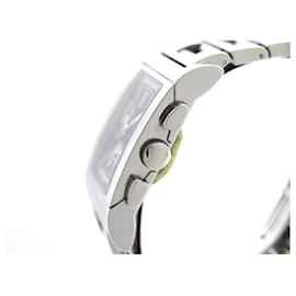 Bulgari-NEW BULGARI RETTANGOLO RTC WATCH 49S 46 MM QUARTZ CHRONOGRAPH WATCH-Silvery