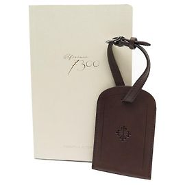 NEW LOT PATEK PHILIPPE ADDRESS HOLDER AND WATCH BOOK SET ADDRESS TAG & NOTEBOOK Brown