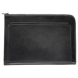 Yves Saint Laurent Black Document Holder Black
