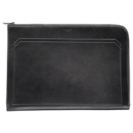 Yves Saint Laurent-Yves Saint Laurent Black Document Holder-Black