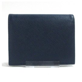 Prada-PRADA wallet-Navy blue