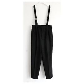 Comme Des Garcons Hosenträgerhose Schwarz