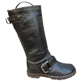 Marni-Marni p boots 37-Black