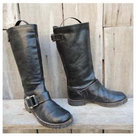 Marni-Marni p boots 37-Black