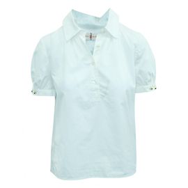 Tory Burch Camisa de manga corta blanca Blanco