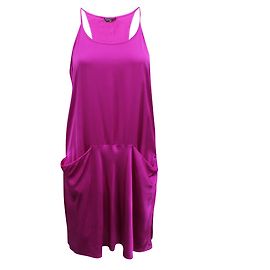 Theory Fuchsia Kleid Pink