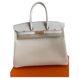 Sac Hermès Birkin 35 neuf Blanc